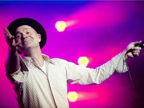 The Tragically Hip, led by Gord Downie.