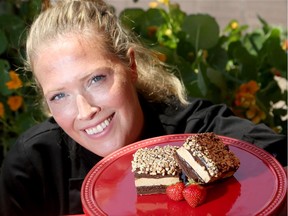 Thyme and Again chef Kylie Anglesey has invented a sinful frozen peanut butter fudge sandwich that has to be tried to be believed. The gluten-free treat is made in house and sells for $6 each.