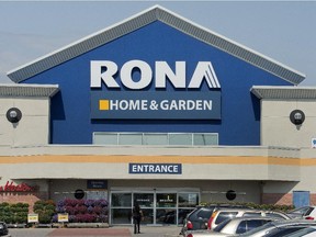 Rona is buying up its franchise operations.