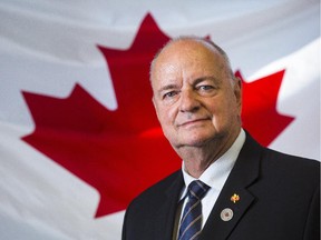 Veterans Ombudsman Guy Parent in his office in Ottawa in July.
