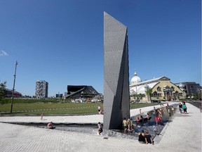 Installation Uplift and the new Water Plaza was officially opened at Lansdowne Park in Ottawa Friday July 24, 2015. Kids of all ages enjoyed the cool water on a hot summer day.