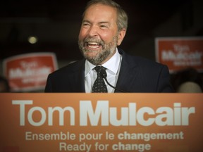 The NDP has launched a new ad highlighting Tom Mulcair's experience and telling Canadians he's ready to be prime minister. THE CANADIAN PRESS/Peter McCabe //