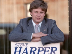 Stephen Harper, Reform candidate in Calgary West, 2006.