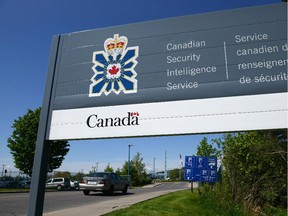 The Canadian Security Intelligence Service, Canada's spy agency.