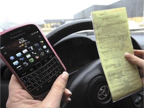 Fines for distracted driving are going up, in conjunction with enhanced enforcement.