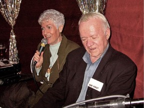 Ken Finley plays piano as long time collaborator Frances Burns 'Queen of the Full House' sings. Finley spent 30 years as pianist at the popular Somerset Street restaurant and lounge.