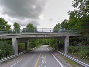 The National Capital Commission said Wednesday that the Gatineau Parkway had been closed until further notice after a crash damaged the viaduct over Notch Road.