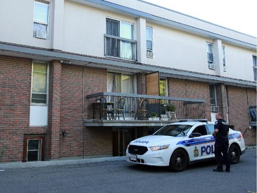 Police are investigating a multiple stabbing on Blossom Drive early Sunday morning, in which three people were injured.
