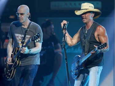 Kenny Chesney performs during the Big Revival Tour.