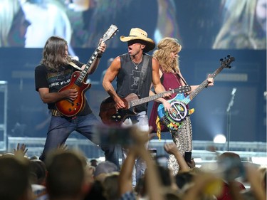 Kenny Chesney performs during the Big Revival Tour.