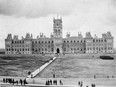 (Parliament Buildings) Centre Block circa 1867.