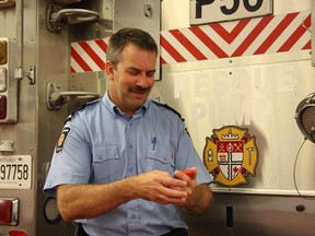 Marc Messier of the Ottawa fire service.