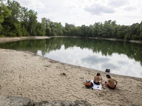 The water level at Mckay Pond in Rockcliffe Park 'is alarmingly low', according to the ward's residents' association.