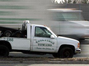 Starting Tuesday, the rule regarding slowing down and moving over for stopped emergency vehicles will be expanded to include tow trucks.