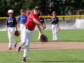 Brady Cerkownyk of the High Park Braves.