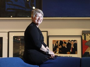 Victoria Henry, the retiring Director of Art Bank in Ottawa.