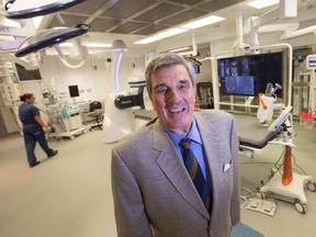 Paul Tarnowski's life was saved by endovascular surgery that repaired a bleeding aortic aneurysm. Tarnowski, 78, was at the Ottawa Hospital Friday for the unveiling of two state-of-the-art surgical suites custom built for endovascular surgery.