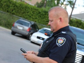 Peter McKenna, a constable with the Ottawa Police Service who's learned how to make good use of social media.