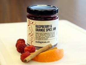 Red Apron Rasberry orange spice jam.