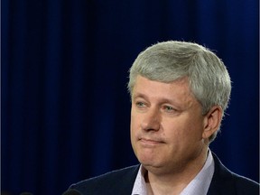 Conservative Leader Stephen Harper makes a campaign stop in Ottawa on Sunday, August 16, 2015.