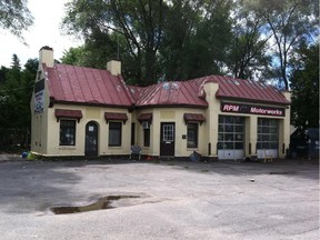 The former gas station at the corner of Island Park Drive and Richmond Road was constructed in 1934 to fit into the surrounding neighbourhood.