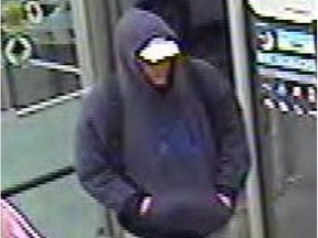 Ottawa police are looking for this man in connection with a pharmacy robbery last week.