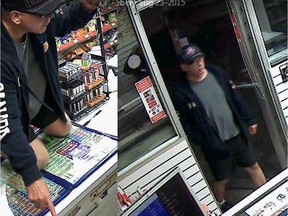 Ottawa police are seeking a suspect in a gas station holdup.