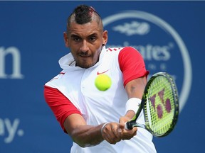 Nick Kyrgios of Australia crossed the line with his comments about a fellow player's girlfriend.