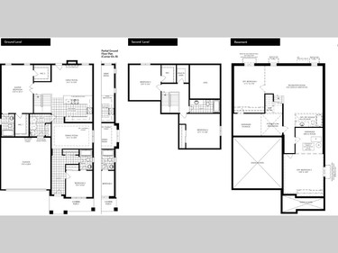The Allegro is the Serenade floor plan, but includes the loft, making it 3,030 square feet with a possible six bedrooms.