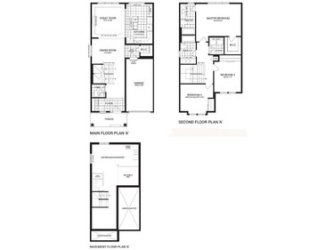 The Hyde is a 1,683-square-foot three-bedroom home. The finished basement, which includes a TV room, play area, craft space and bathroom, adds another 589 square feet.