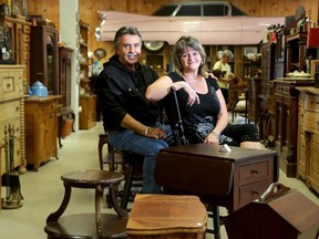 Marc and Line Gendron are closing Gendron Antiques in Stittsville Nov. 30 after more than two decades in business.