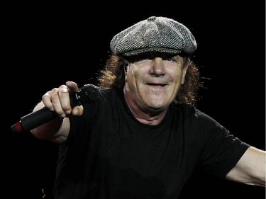 Brian Johnson of AC/DC, the thunder from down under.