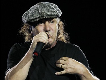 Brian Johnson of AC/DC, the thunder from down under.