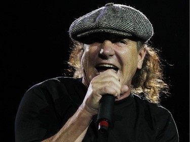 Brian Johnson of AC/DC, the thunder from down under.