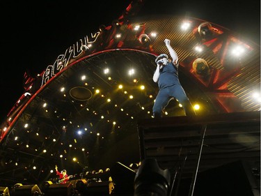 Brian Johnson of AC/DC, the thunder from down under.