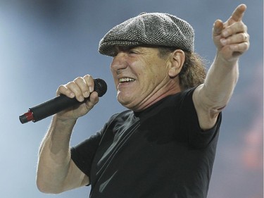 Brian Johnson of AC/DC, the thunder from down under.