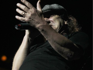Brian Johnson of AC/DC, the thunder from down under.