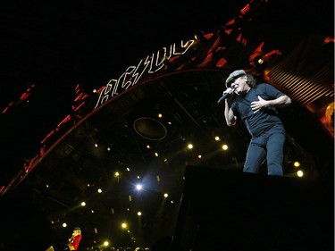 Brian Johnson of AC/DC, the thunder from down under.