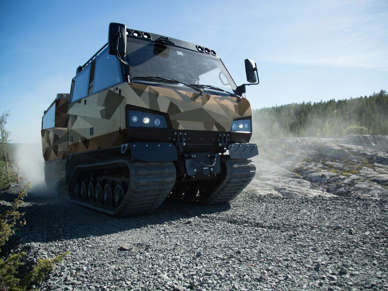 New amphibious all-terrain vehicle unveiled as successor to BV206