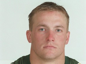 A file photo shows Cody Ledbetter when he played for the Edmonton Eskimos.