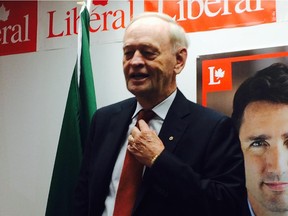Former prime minister Jean Chrétien spoke to journalists after delivering an energetic speech to Liberal supporters gathered to open the campaign office of Mauril Belanger, the party’s candidate in Ottawa-Vanier.