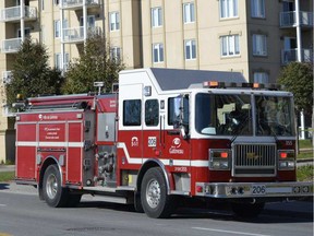 Gatineau fire truck