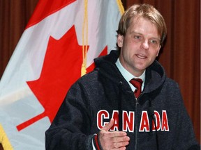 Canada's Citizenship and Immigration minister Chris Alexander speaks at a Canadian citizenship ceremony at Fort Calgary on Wednesday February 19, 2014.