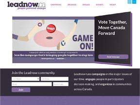 Local Input~ website for leadnow  // 0820 elxn third parties