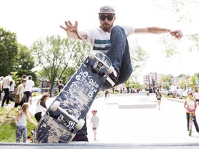 There's a full week of indoor skateboarding available this week, for all ages.