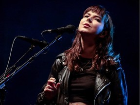 Of Monsters and Men's Nanna Bryndis Hilmarsdóttir performs at CityFolk on Saturday, Sept. 19, 2015.