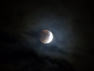 Lunar eclipse.