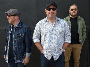 Ottawa band MonkeyJunk with members Steve Marriner (R), Tony Diteodoro (L), and Matt Sobb (C) to go with Lynn Saxberg feature on their new album. Assignment - 121740 Photo taken at 13:47 on September 25. (Wayne Cuddington/ Ottawa Citizen)