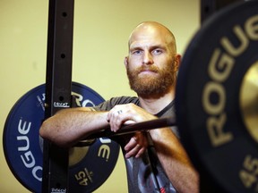 Ottawa Sport and Entertainment Group's head of human performance, Kyle Thorne, is photographed at TD Place Thursday August 27, 2015. (Darren Brown/Ottawa Citizen)