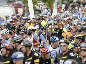 The Ride, the Ottawa Hospital Foundation's massive fundraiser for cancer research, was cancelled because of poor weather but still raised $1.78 million. Hopefully it will be a nicer day this year.